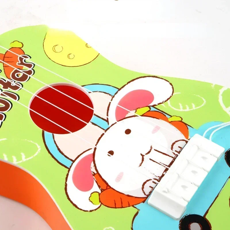 Kids Guitar Musical Instrument Ukulele Musical Montessori Toys for Children Learning Educational Toys Christmas Birthday Art Toy