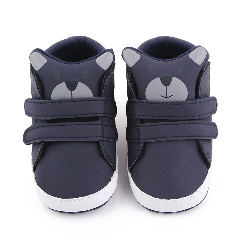 Baby Boots Infant Boys Soft Sole Booty Toddler Trainers Cute Cartoon Bear Panda Fox Boots For 1 Year Newborn