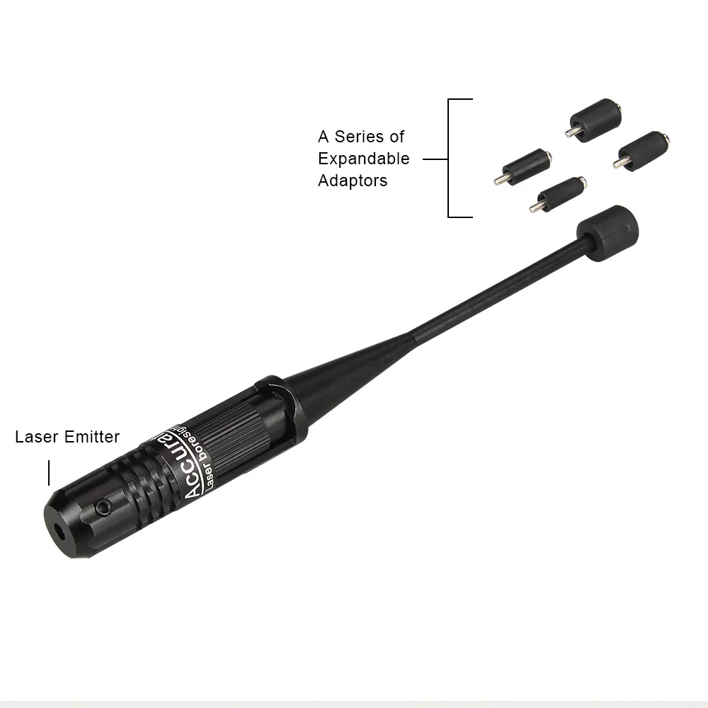 PPT Tactical Laser Bore Sighter Sight Collimator Wavelength 635-655nm Riflescopes Hunting Accessories OS20-0036