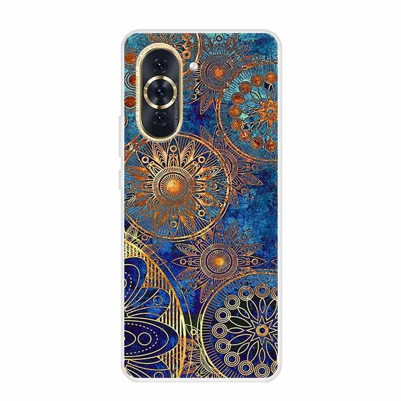 Huawei Nova 10 Pro Clear Marble Soft TPU Silicone Back Cover – Elegant Protective Case