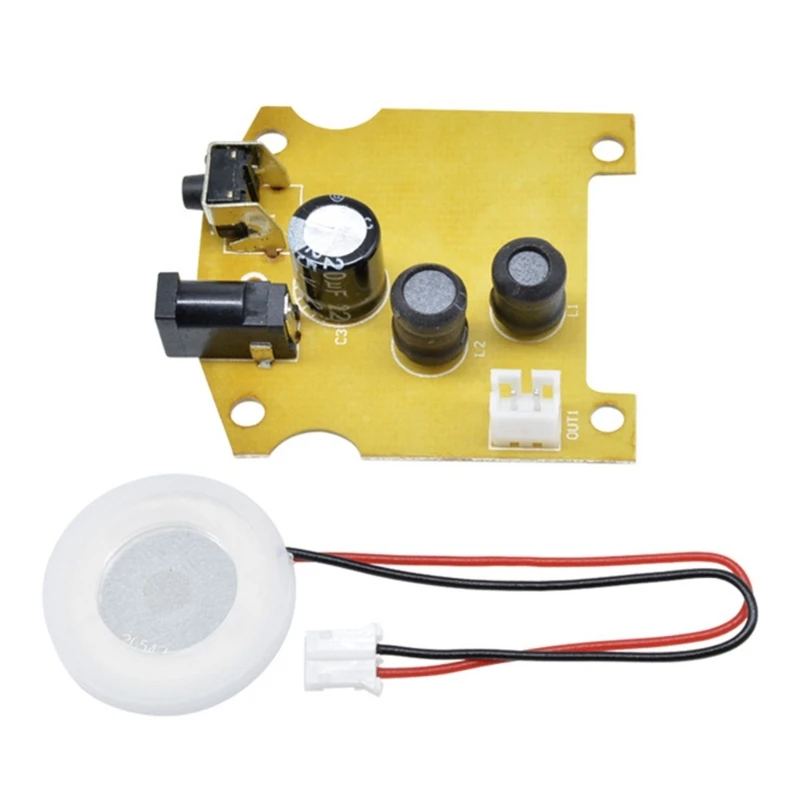 

DC3.7V-12V 113KHz USB Ceramic Atomizer Humidified Plate PCB Module Circuit Board Dropship