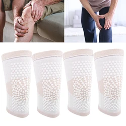 2 Pairs Knee Brace Sleeve Protector Warm Self‑Heating Knee Pads Health Care For Arthritis Injury Recovery Belt Knee Leg Warmer