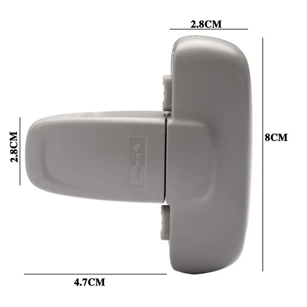 Cabinet Lock 1Pcs Home Refrigerator Fridge Freezer Door Lock Catch Toddler Kids Child Cabinet Locks Baby Safety Child Lock