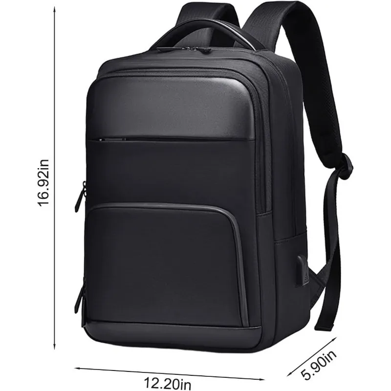 Travel Laptop Backpack, Business Backpack with USB Port, Computer Backpack Suitable for 15.6 Inch Laptop, Gifts for Men 3