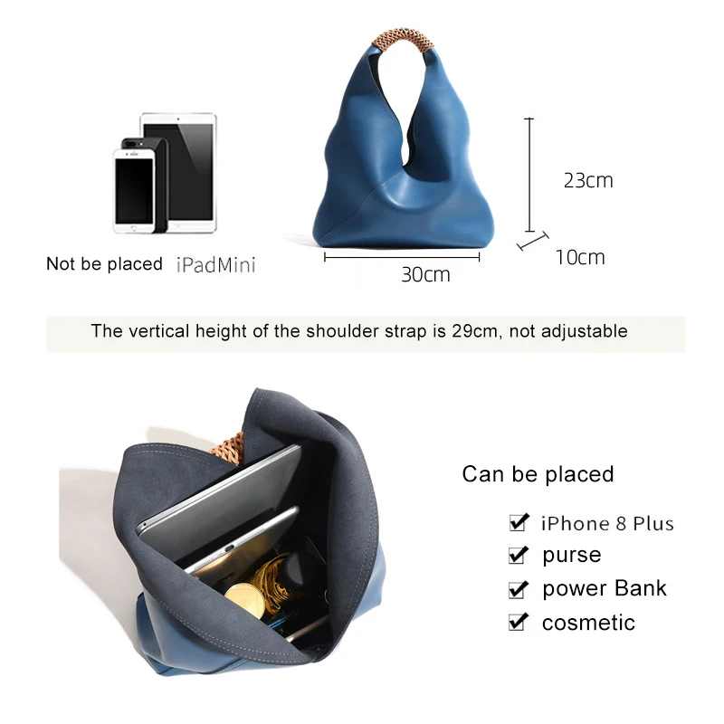Genuine Leather Shoulder Bags Female Cow Leather Handbags