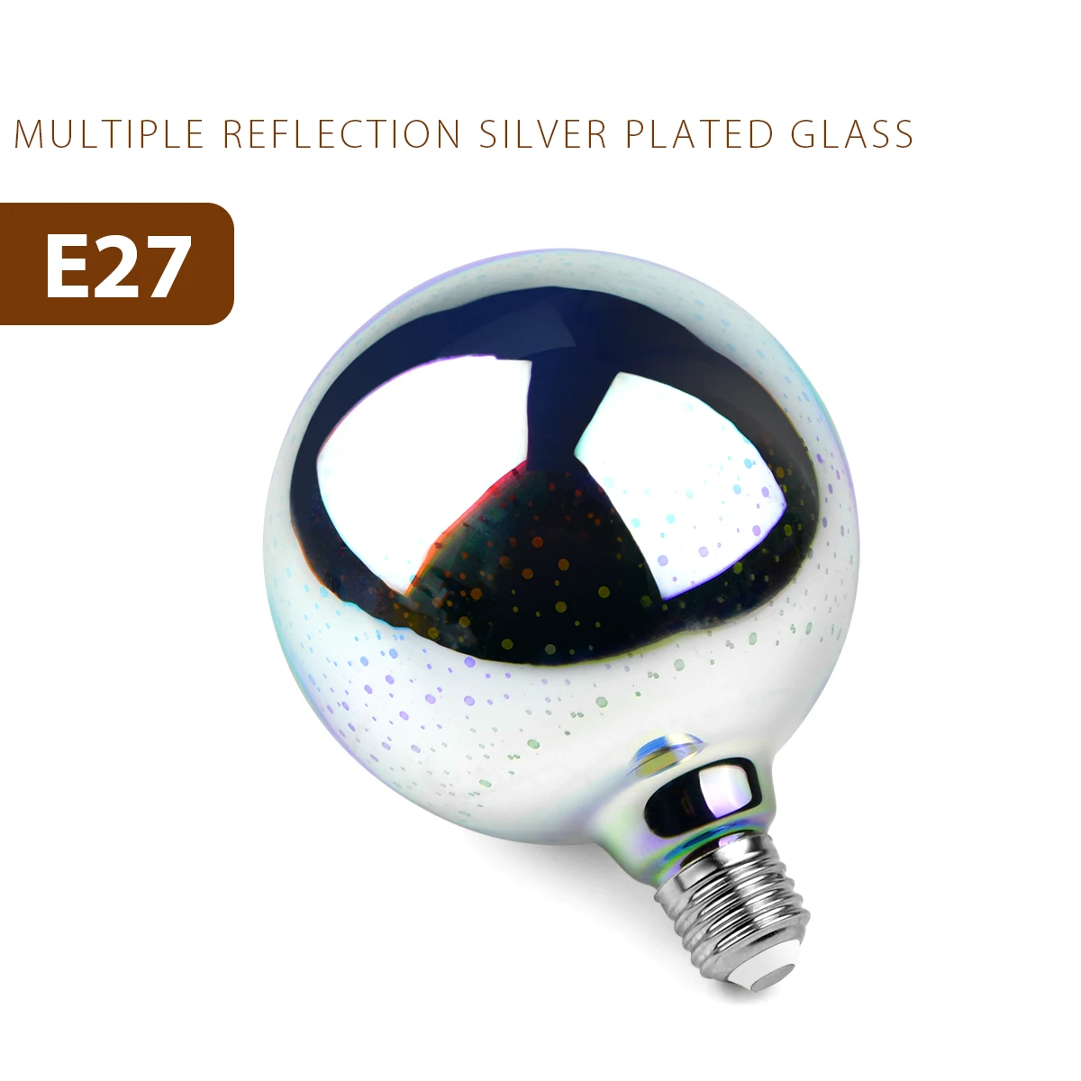 AC110V 220V E27 LED 3D 에디슨 전구 유리 빈티지 불꽃 놀이 램프 A60 ST64 G80 G95 G125 홈 룸 크리스마스 장식 조명