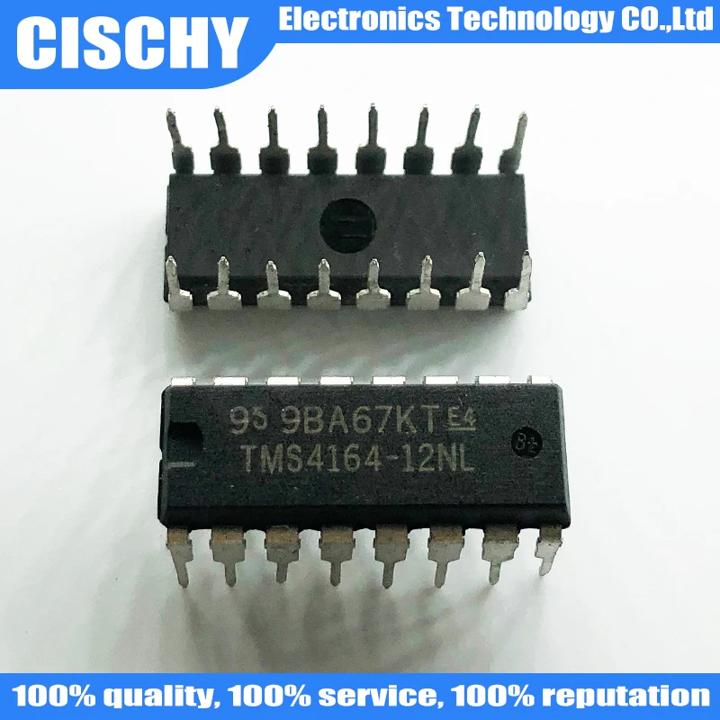 Produktbild von Reland Sun 5x TMS4164-15NL DIP-16 – 64K X 1 DRAM-Chip, Neu, Für Retro-Computing & Reparatur