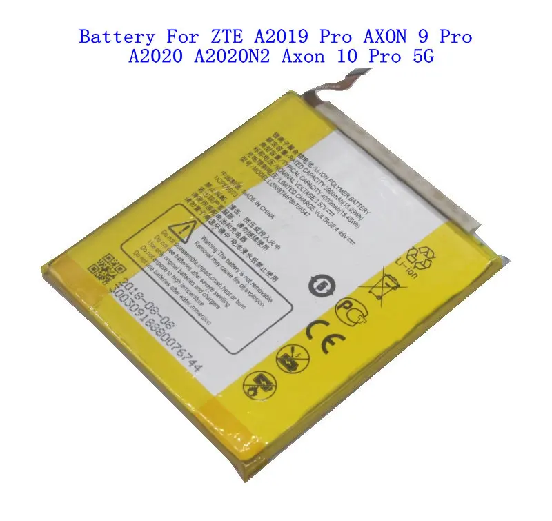 2x BROTECT Pellicola Completa per ZTE Axon 10 Pro Trasparente