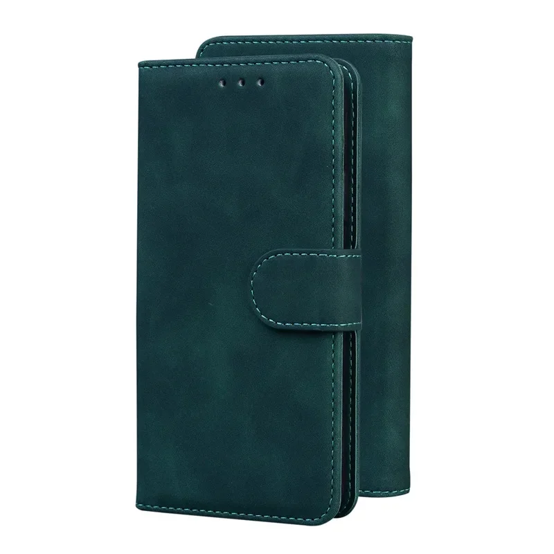 Geometric Textile Pattern Magnetic Wallet Leather Phone Case Cover