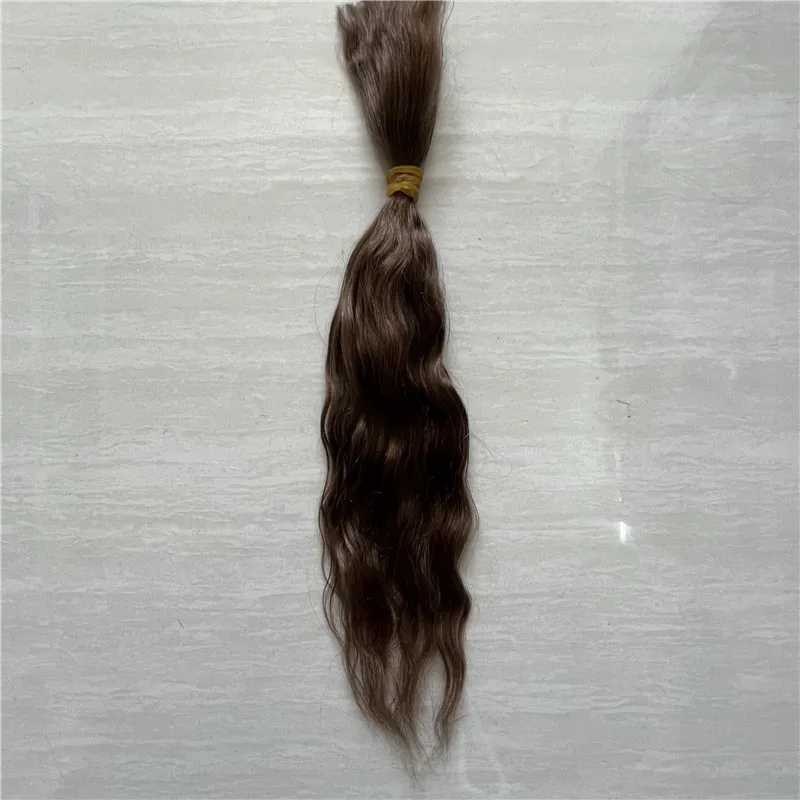 Top Quality 14 Colors Reborn Doll Mohair Wig 100% Pure Mohair Natural Black White Light Coffee Colors DIY BJD Doll Reborn Doll