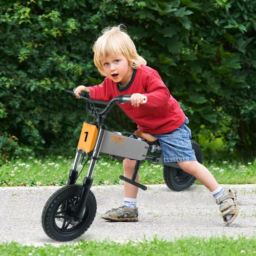 Bicicleta elétrica infantil bateria 24v motor 250W