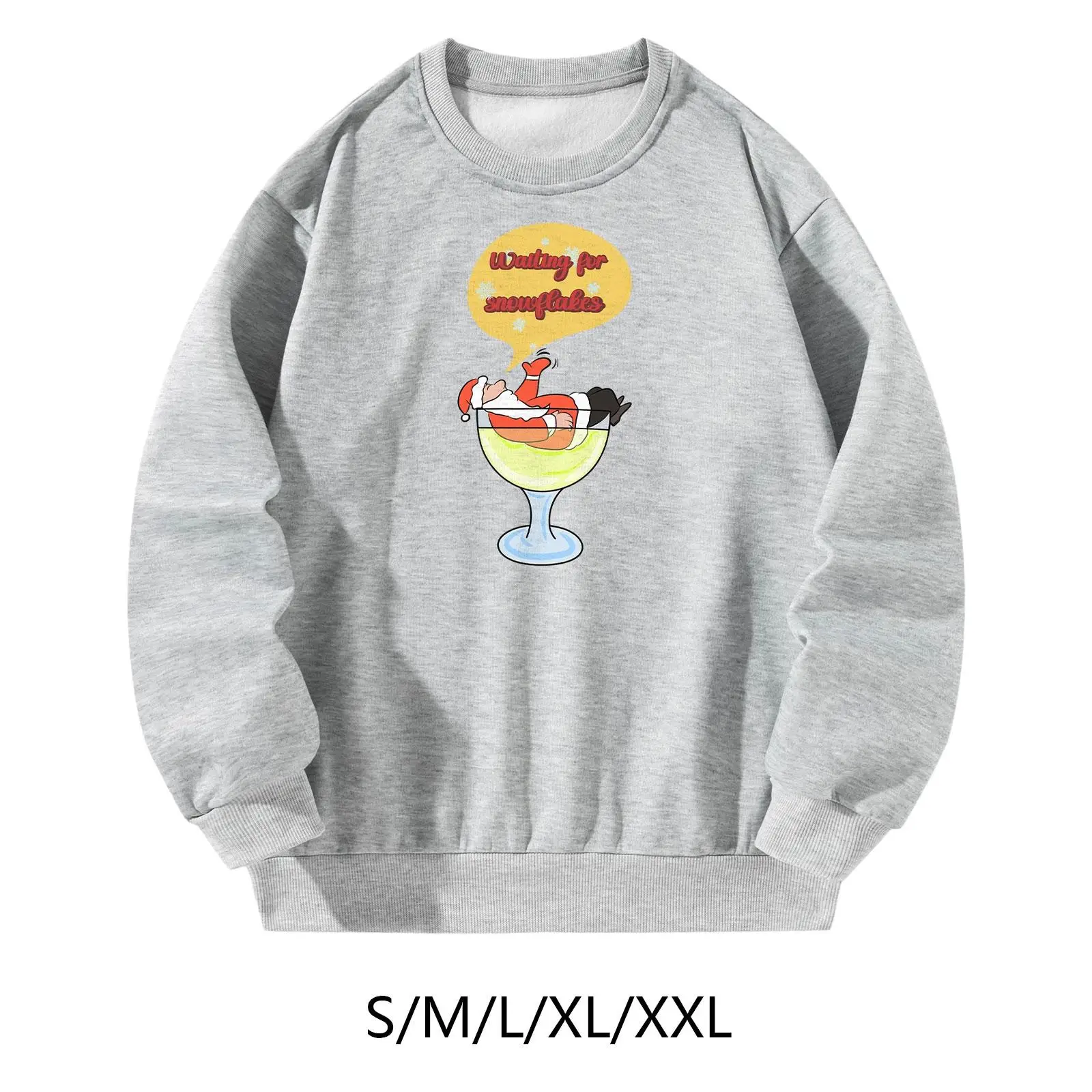 

Women’S Long Sleeve Sweatshirt Round Neck Pullover Sweatshirt Stylish Autumn Soft Printed Sweatshirt for Spring Shopping Street