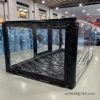 Pvc Airtight Inflatable Spray Booth Car Painting Car Garage Portable Cover Tent Drive In Carport Cabin With Pump For Maintaining 1