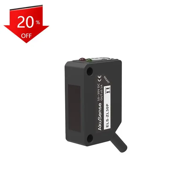 

AkuSense Hot Selling Laser light source Sensor for Conveyor Belt Package Pass Confirmation Laser Distance Sensor