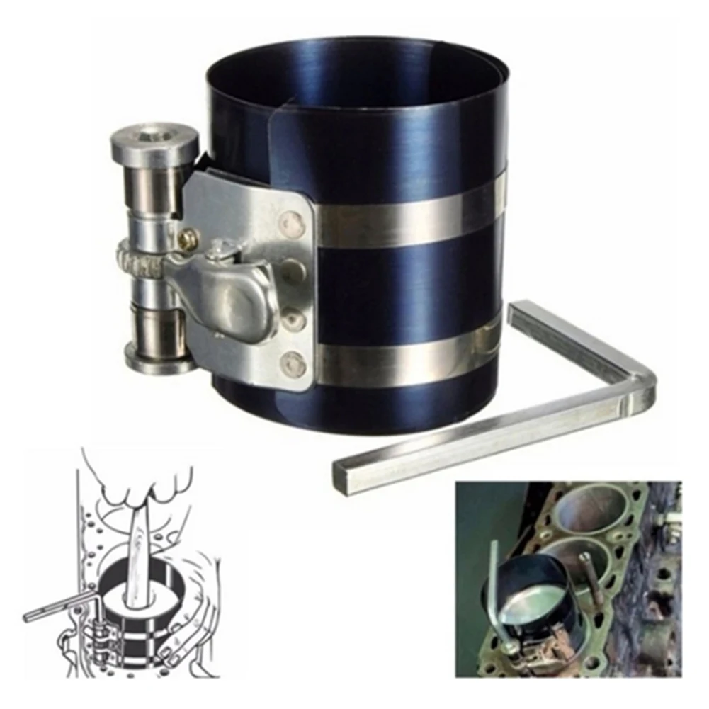 3/4/6 Inch Piston Ring Compressor with Pliers for Car Engine Vehicle