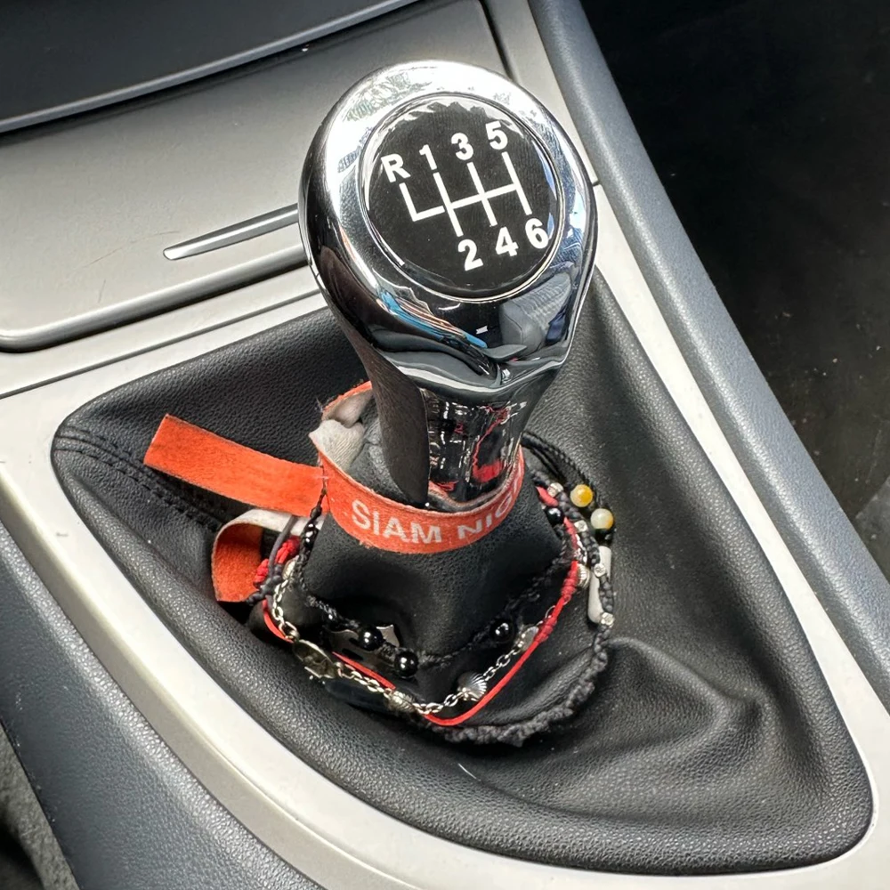 Pommeau de levier de vitesse pour BMW 1 3 5 6 Série E46 E53 E60 E61 E63