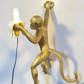 Industrial Monkey Banana LED Wall Lamp 1
