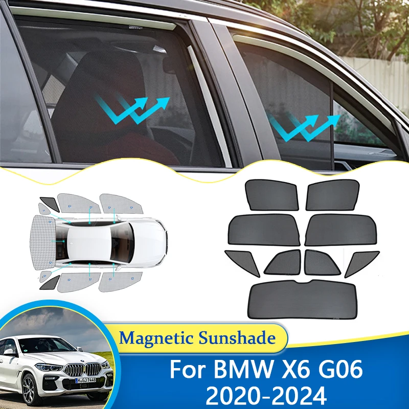 

Защитный козырек для BMW X6 G06 2020 2021 2022 2023 2024