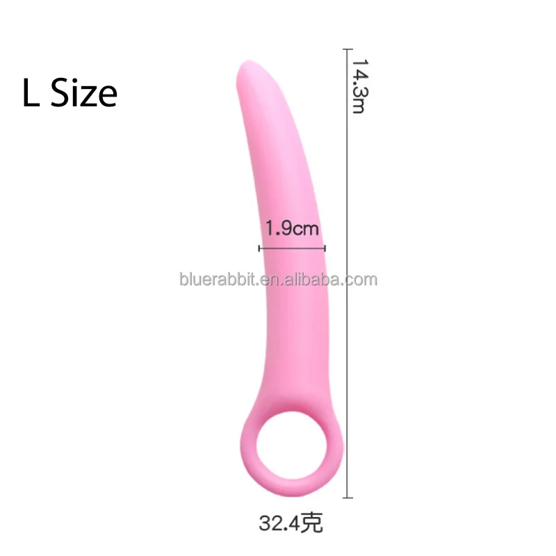 Crescent Shaped Female Anal Plugs Kits Anal Dilators Kits Pelvic Floor Muscle Trainers Vagina Dilators Sets for Women