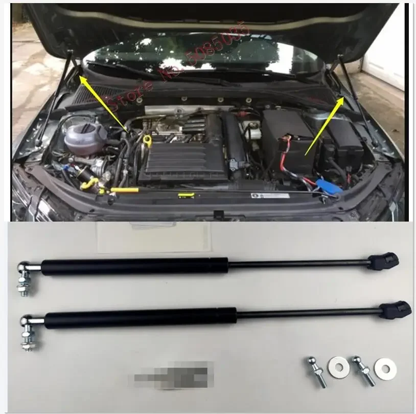 

For 2016-2019 Skoda Octavia A7 MK3 Car-styling Refit Bonnet Hood Gas Shock Lift Strut Bars Support Rod