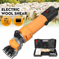 2500W 6 Gears Speed Electric Sheep Goat Shearing Machine 220V Trimmer Tool Wool Scissor Cut Machine With Box 13 Teeth Clippe 1