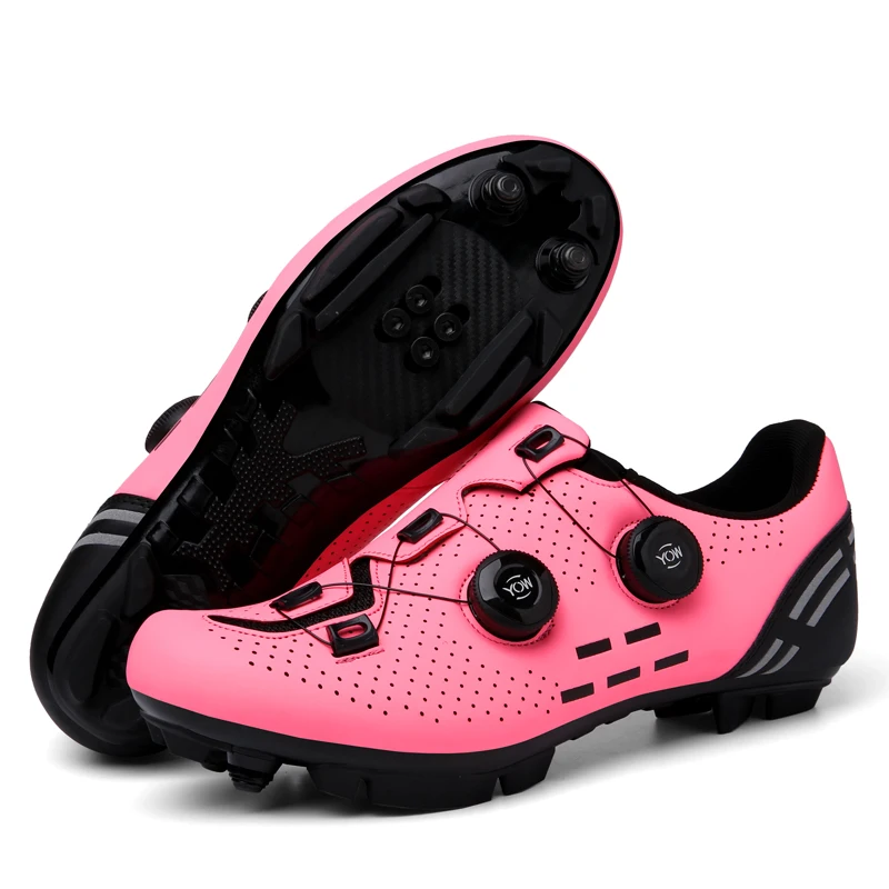Mtb Cycling Shoes with Cleats Men Sports Dirt Road Bike Shoes Flat Racing Speed Sneaker Women Mountain Bicycle SPD Footwear