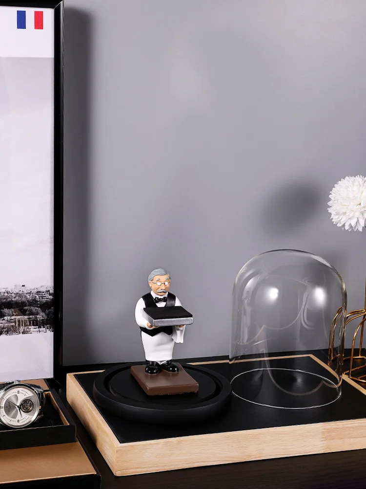 Resin Wrist Watch Display Stand Glass Astronaut Creative Personalized Holder Storage Case Organizer Spigen Watch Accessories