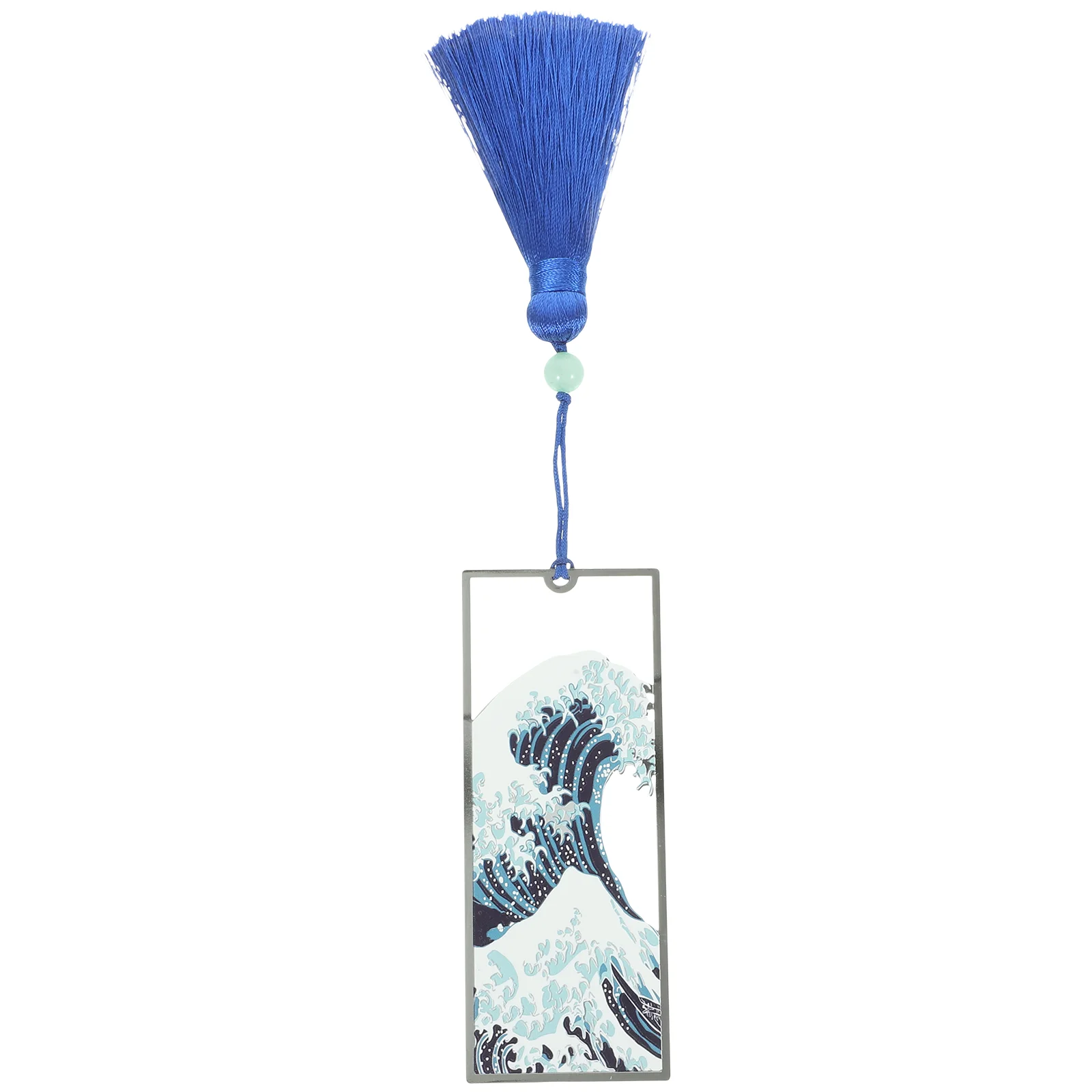 

Bookmark Japanese Page Accessories Books Metal Ocean Gifts Birthday Present Vintage
