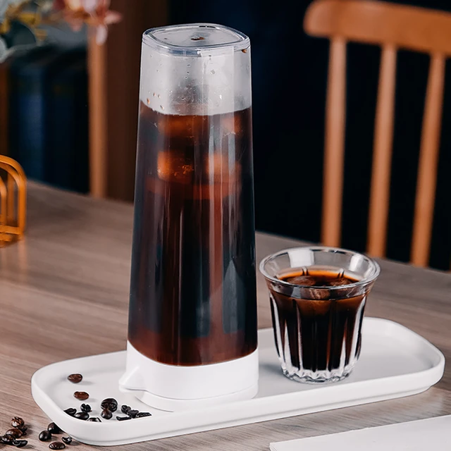 Airtight Cold Brew Iced Coffee Maker & Tea Infuser with Spout - 1L