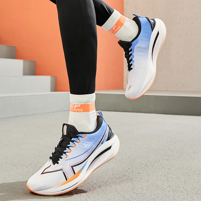 Xtep Tancheng MAX Winter Running Shoes For Men 2024 Winter Shock