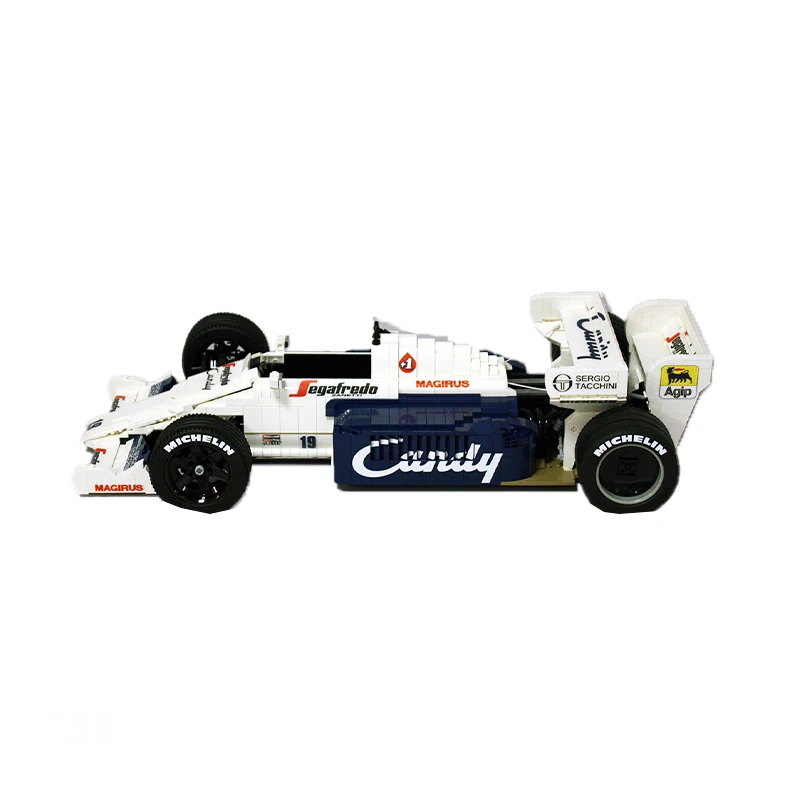 MOC-25854 Classic Racing Car Toleman-TG184-Equation Supercar