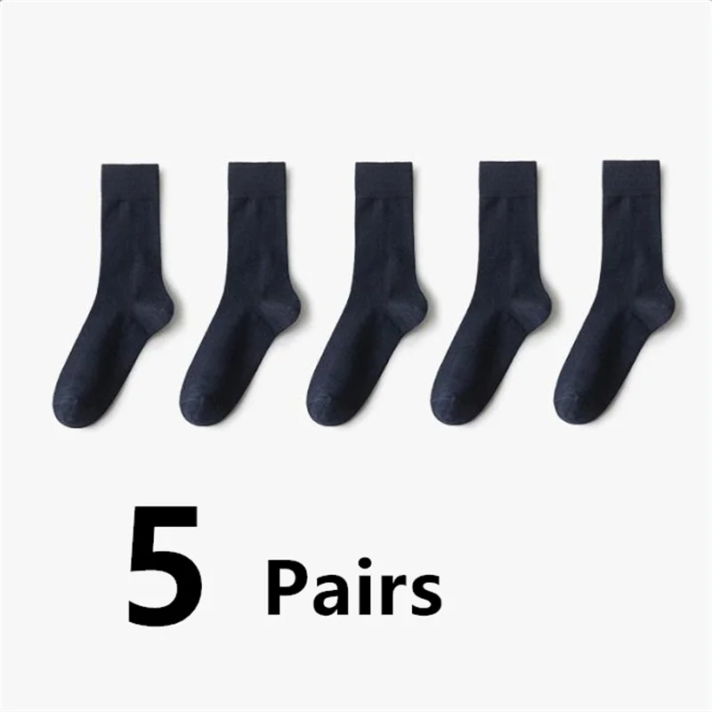 5 pairs-dark blue