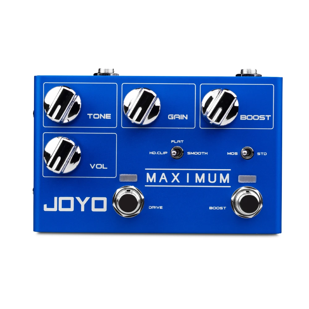 

JOYO R-05 Maximum Overdrive Pedal Dual Channel Clean and Wild Overdrive Effect for Electric Guitar 5 2 Reviews 6 Orders