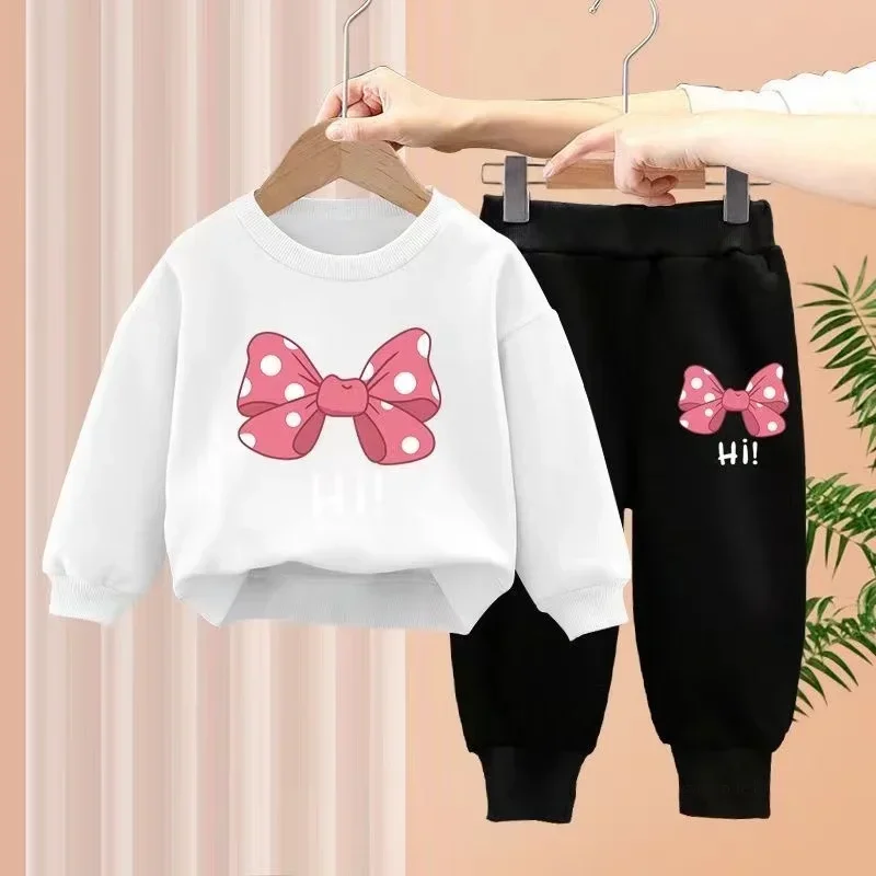 Baby Girl Clothes Children Clothing Set 2pcs Hoodie Newborn Kids Girls Outfit Sets Toddler Cotton Long Sleeve Tops Pants Suit - 2