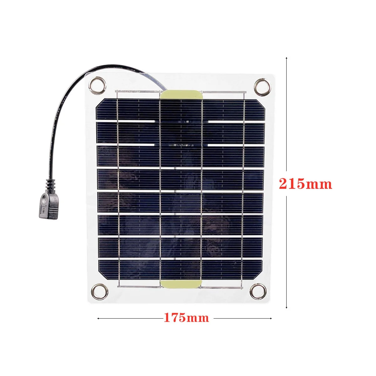 

20W Aquarium Air Pump Solar Power Oxygenator for Fish Tank Oxygen Pump USB Charging Pond Water Pump