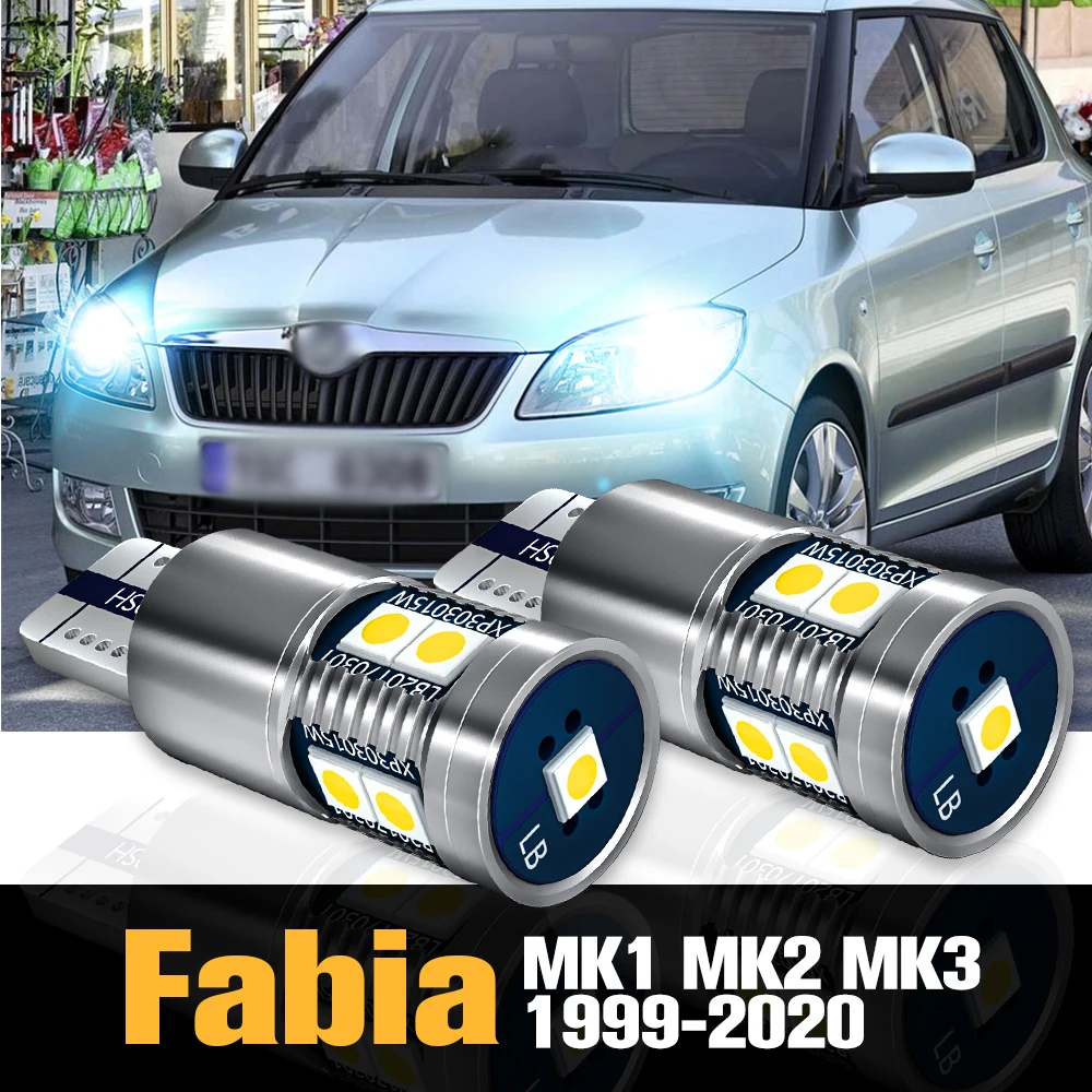 

2x Canbus LED Clearance Light Parking Lamp Accessories For Skoda Fabia 1 2 3 MK1 MK2 MK3 1999-2020 2007 2008 2013 2014 2015 2016