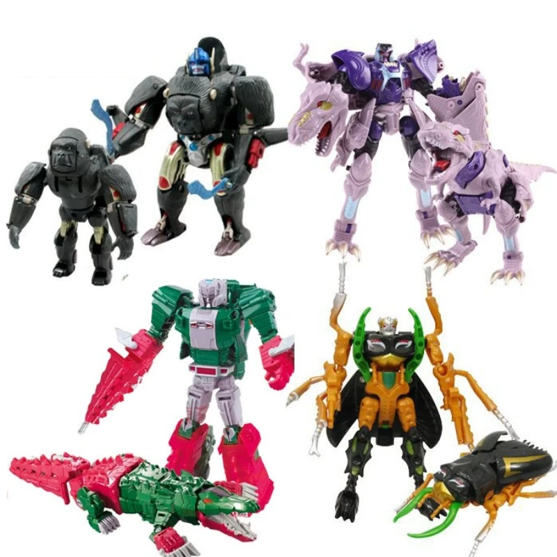 

Transformation Robot Toys Action Figures Ultra Warrior Beast Man Morphing Enhanced Ape Captain Rhinoceros Tyrannosaurus Rex Toy