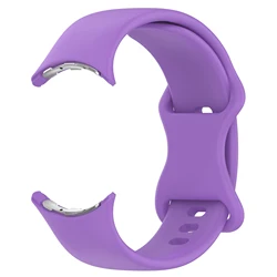 Official Silicone Sport Strap for Google Pixel Watch - Breathable Bracelet Wristband (Lilac)