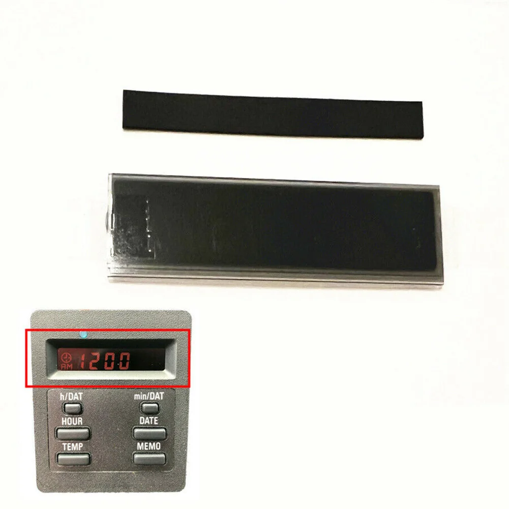 6 버튼/BC1 온보드 컴퓨터 장치 87-91 BMW E24 E28 E30 용 1PCS 전도성 스트립이있는 1PCS 자동차 LCD 수리 디스플레이