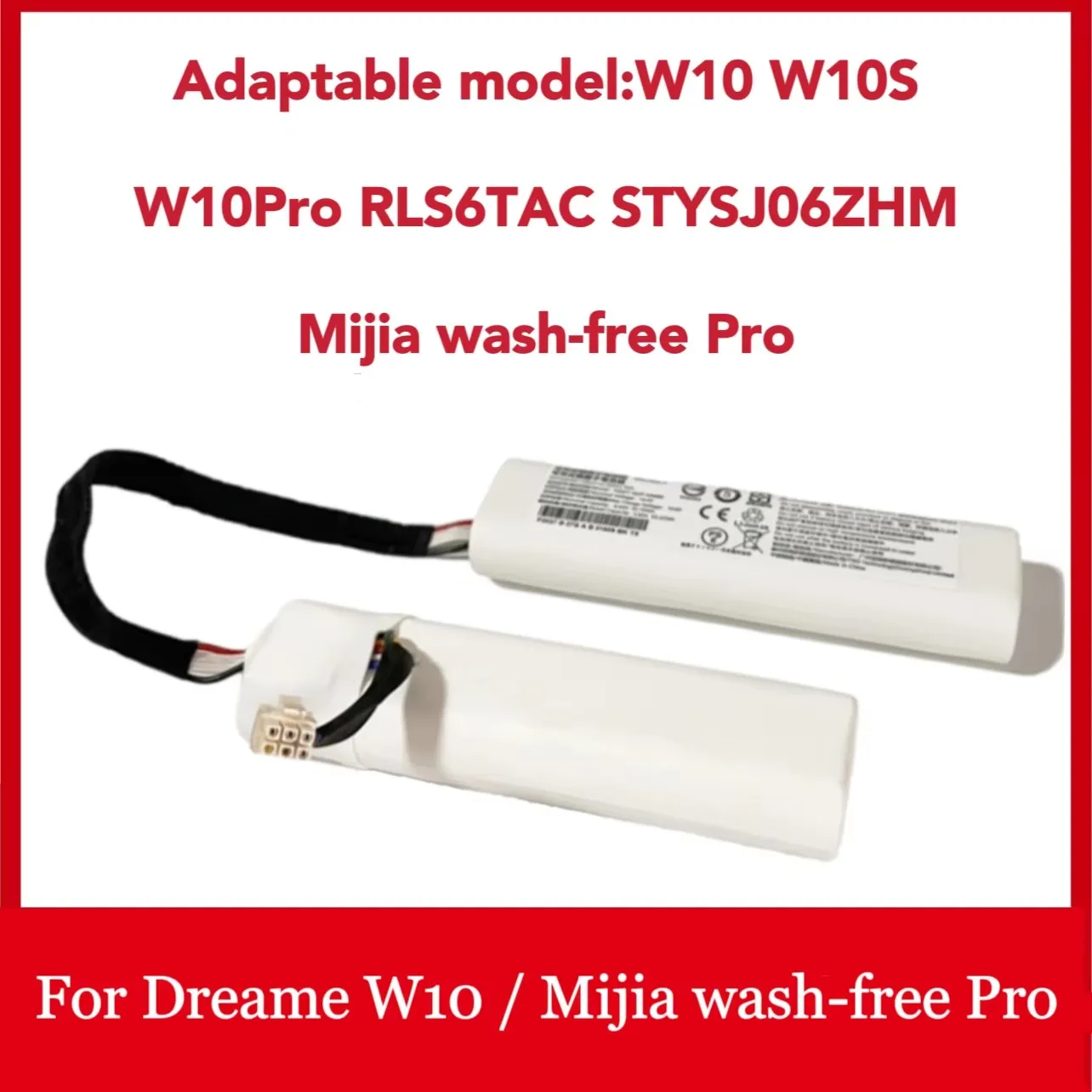 For xiaomi mijia dream w10 w10S W10pro RLS6TAC STYSJ06ZHM NO Wash pro battery Sweeping Mopping Robot Vacuum Cleaner