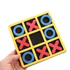 OX Tic-tac-toe Chess Parent-child Interactive Leisure Board Montessori  Game Chess Development Intelligent Educational Toy 2