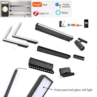 20 type intelligent magnetic track light Tuya Zigbee Bluetooth DC48V LED tube light pendant light floodlight grille light modern 1