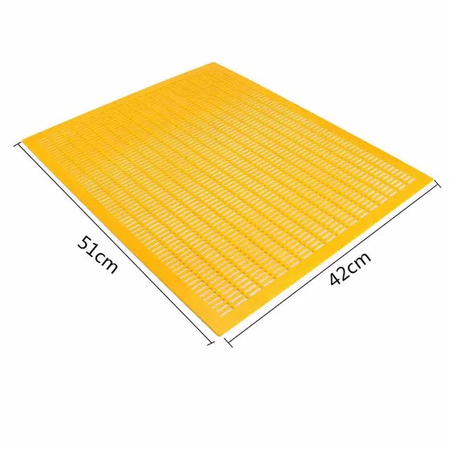 Új 20 "Sárga Méhkirálynő Kizáró Csapdája A Nettó Rács Méhészet Műanyag Gazdálkodás - Image 3