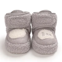 0-18Months Newborn Winter Snow Baby Boots Warm Booties Soft Sole First Walkers Shoes for Baby Infant Shoes Toddler 5