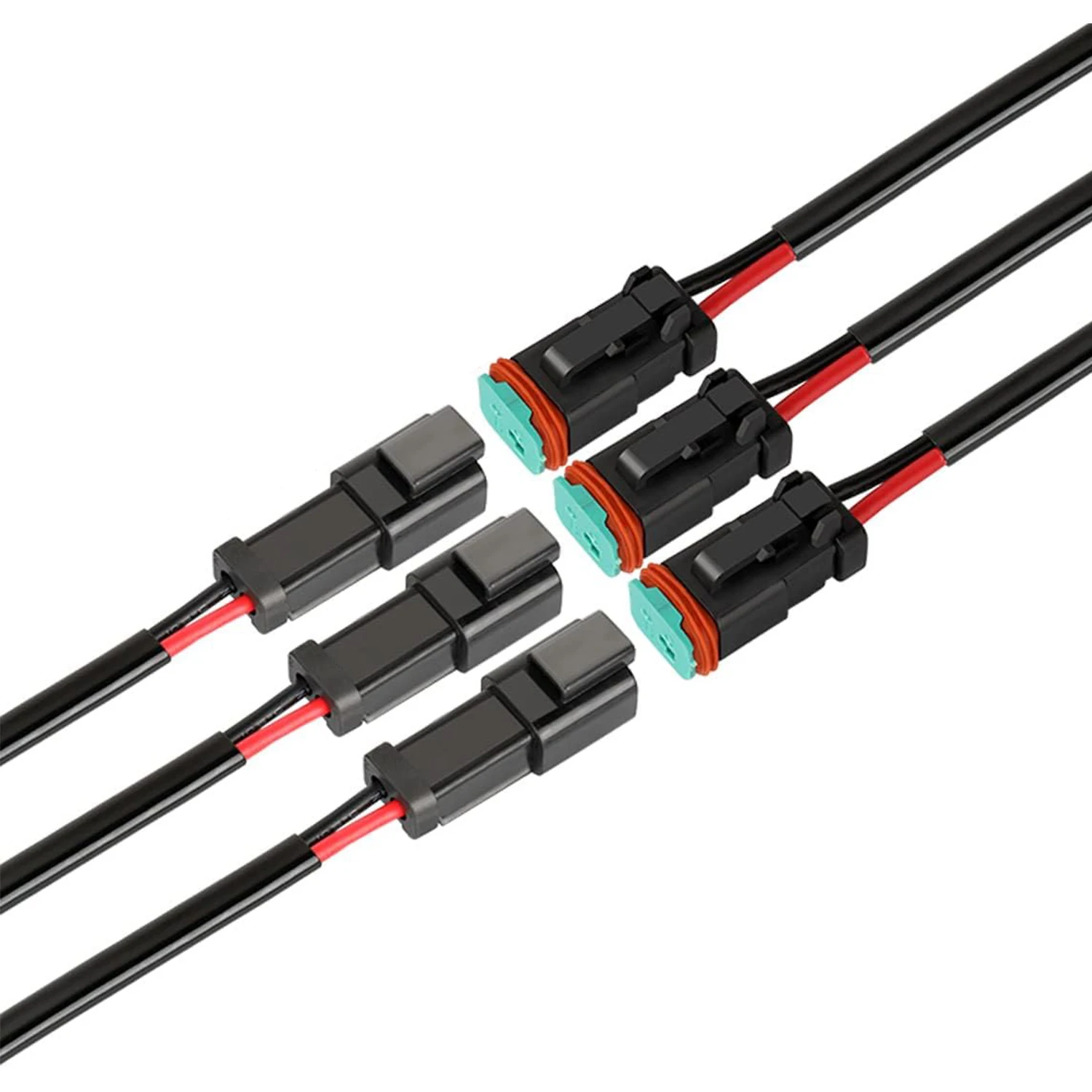 Deutsch DT 3-Way 3 Pin Electrical Connector Plug Kit - Fuse Factory - View #5