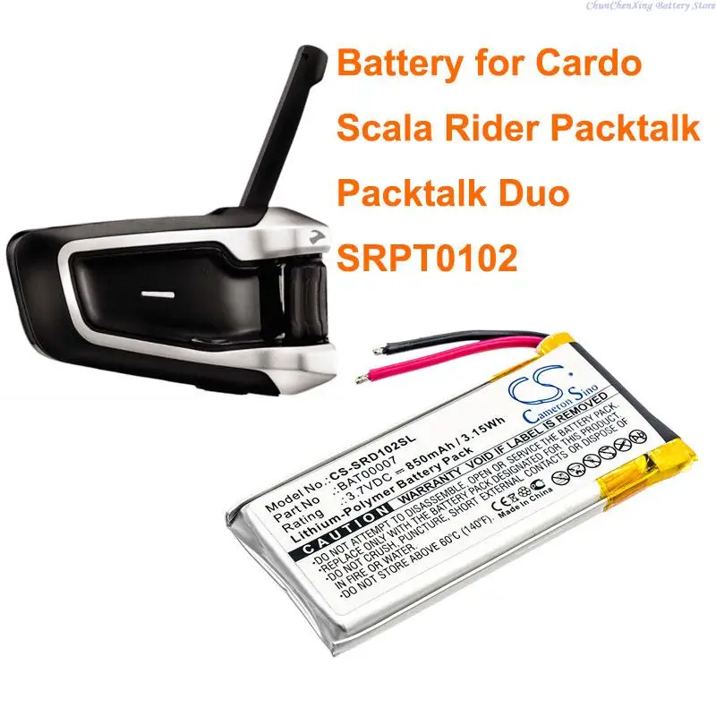 Cameron Sino 850mah Wireless Headset 