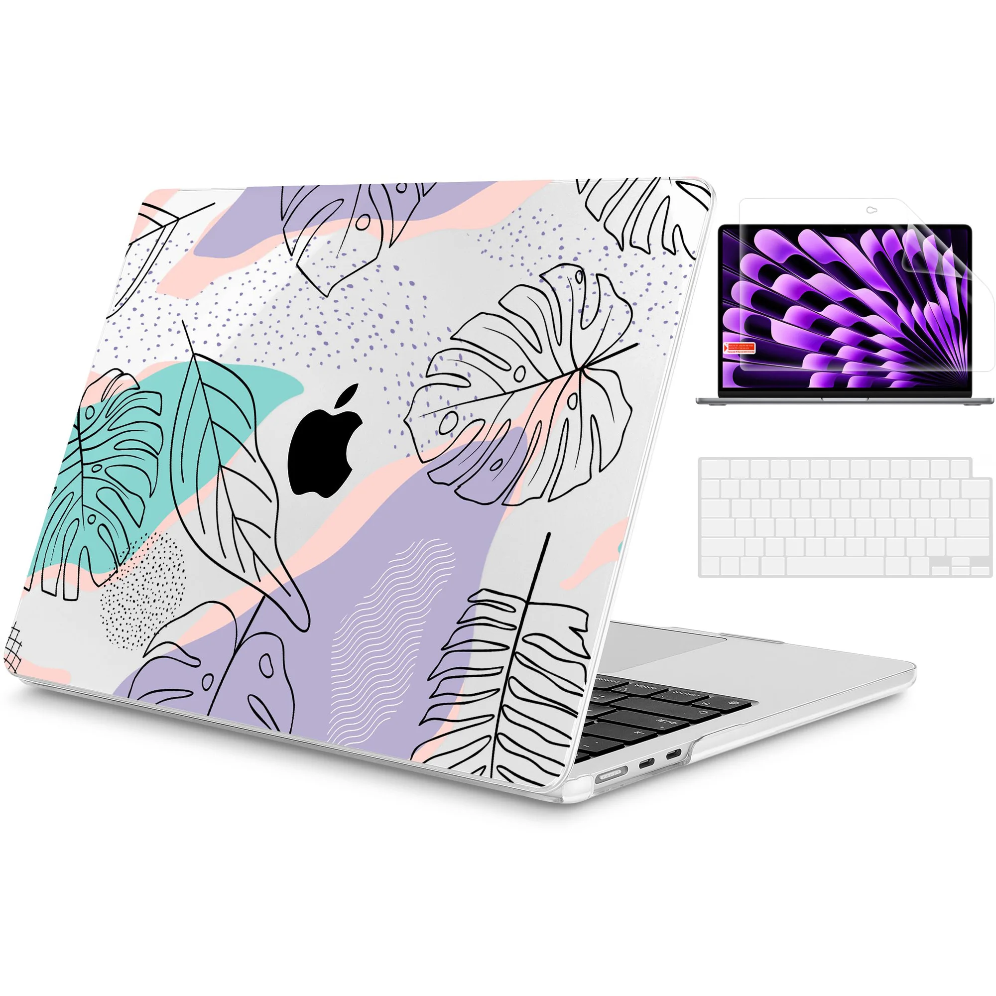 Custodie Per Laptop Per Macbook Pro 14 Custodia M2 A2779 A2918 2023 Pro 16 Cover M3 M1 Mac Book Air 13 Case 2022 13.6 A2681 Air 15.3 A2941