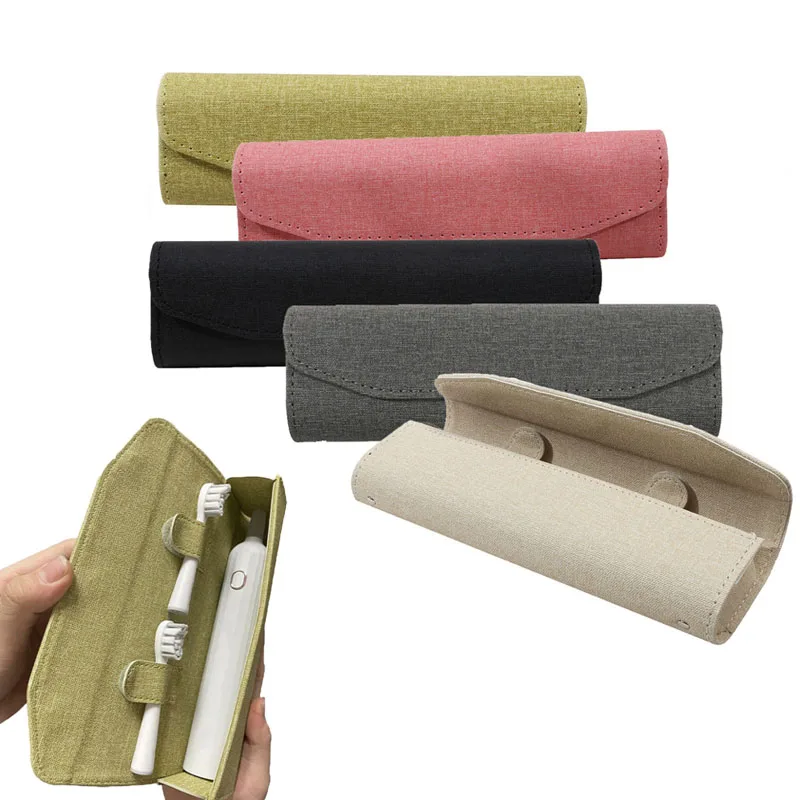 Portable Electric Toothbrush Travel Case with Magnetic Closure, 5 Color Options