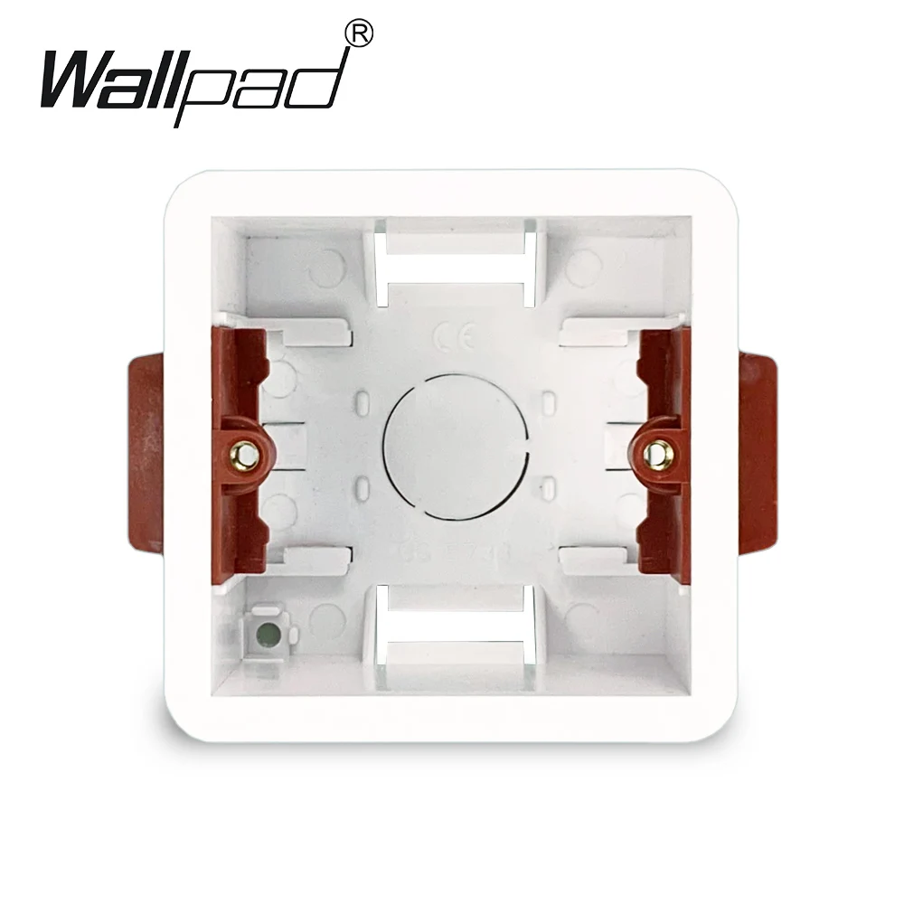 50mm Depth Dry Lining Box Switch BOX Wall Socket Cassette Wallpad For Gypsum Board Plasterboard UK EU Drywall switch box dry lining box
