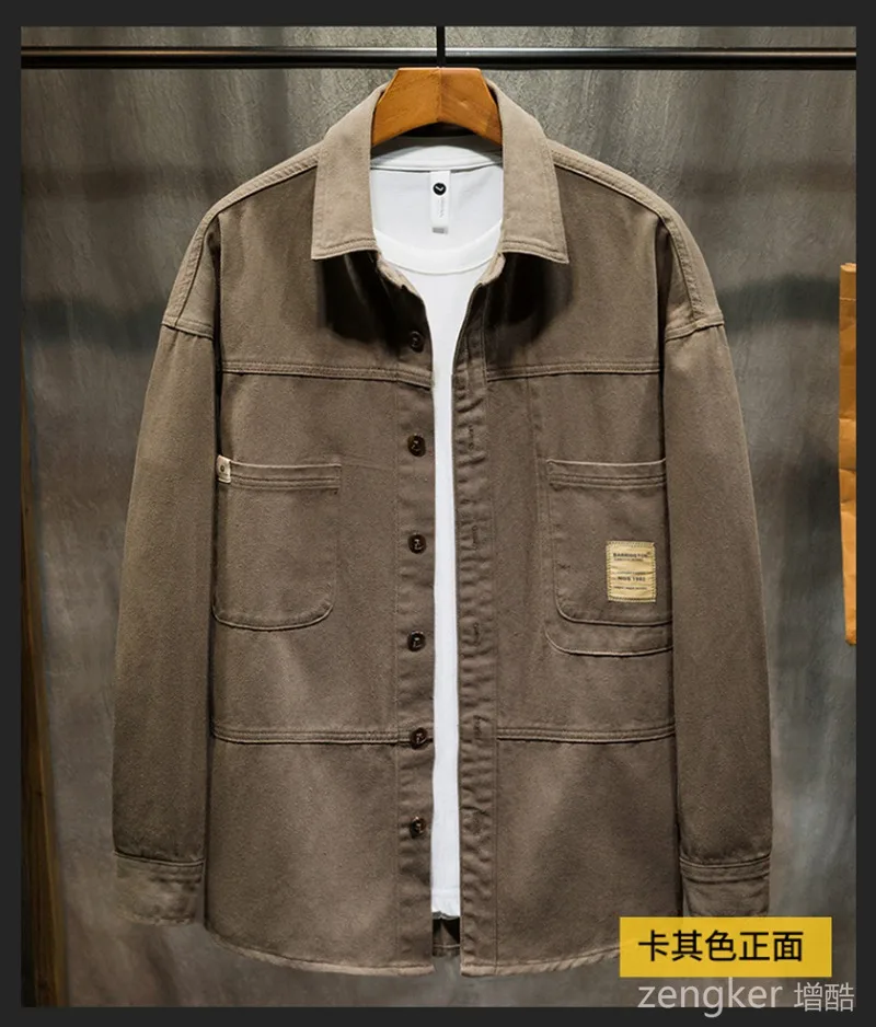 Мужская рубашка в японском стиле | AliExpress